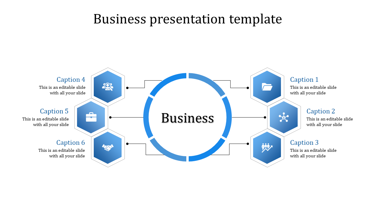 Editable Business Presentation Slides Template Design